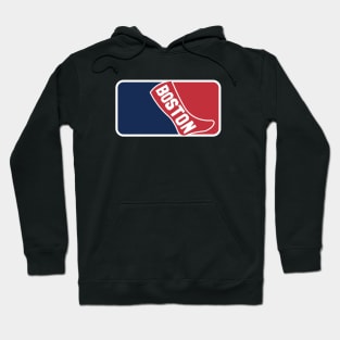 Boston baseball big mlb logo Hoodie